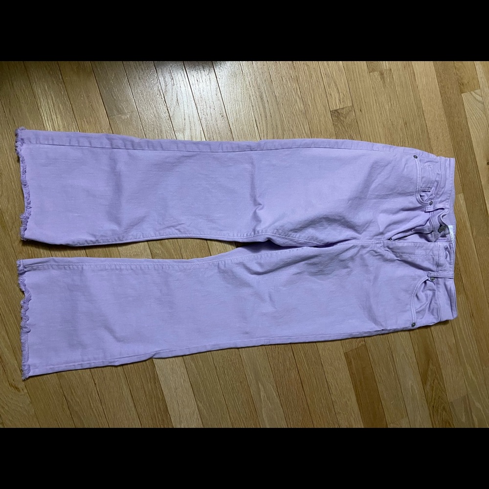 Loft size 8 regular lilac jean pants.